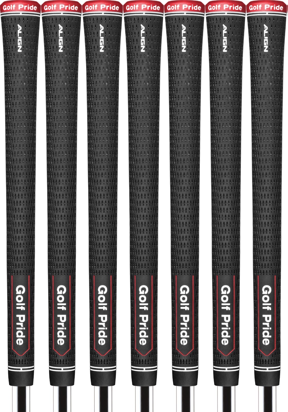 Golf Pride Tour Velvet Align Standard Grip - Set of 7 - #1 Ribbed Grip In Golf!