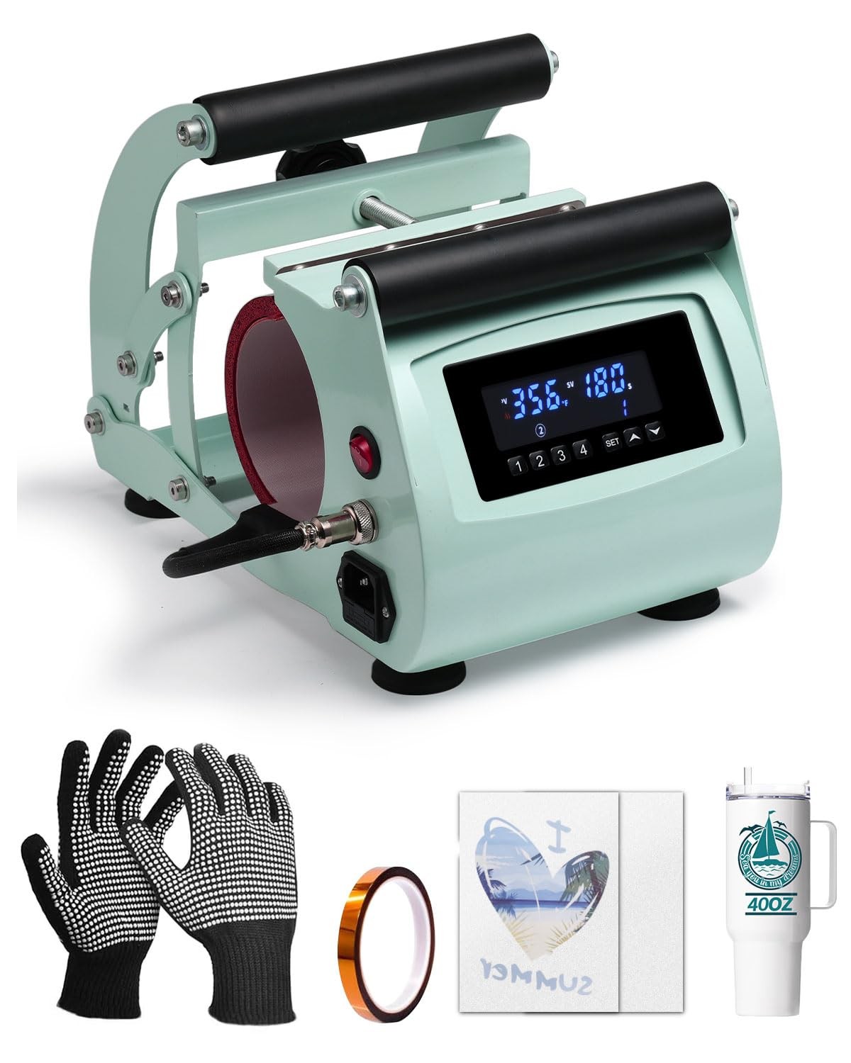 40 OZ Tumbler Heat Press Machine Mug Press Machine for Upper of 30oz 40oz Tum...