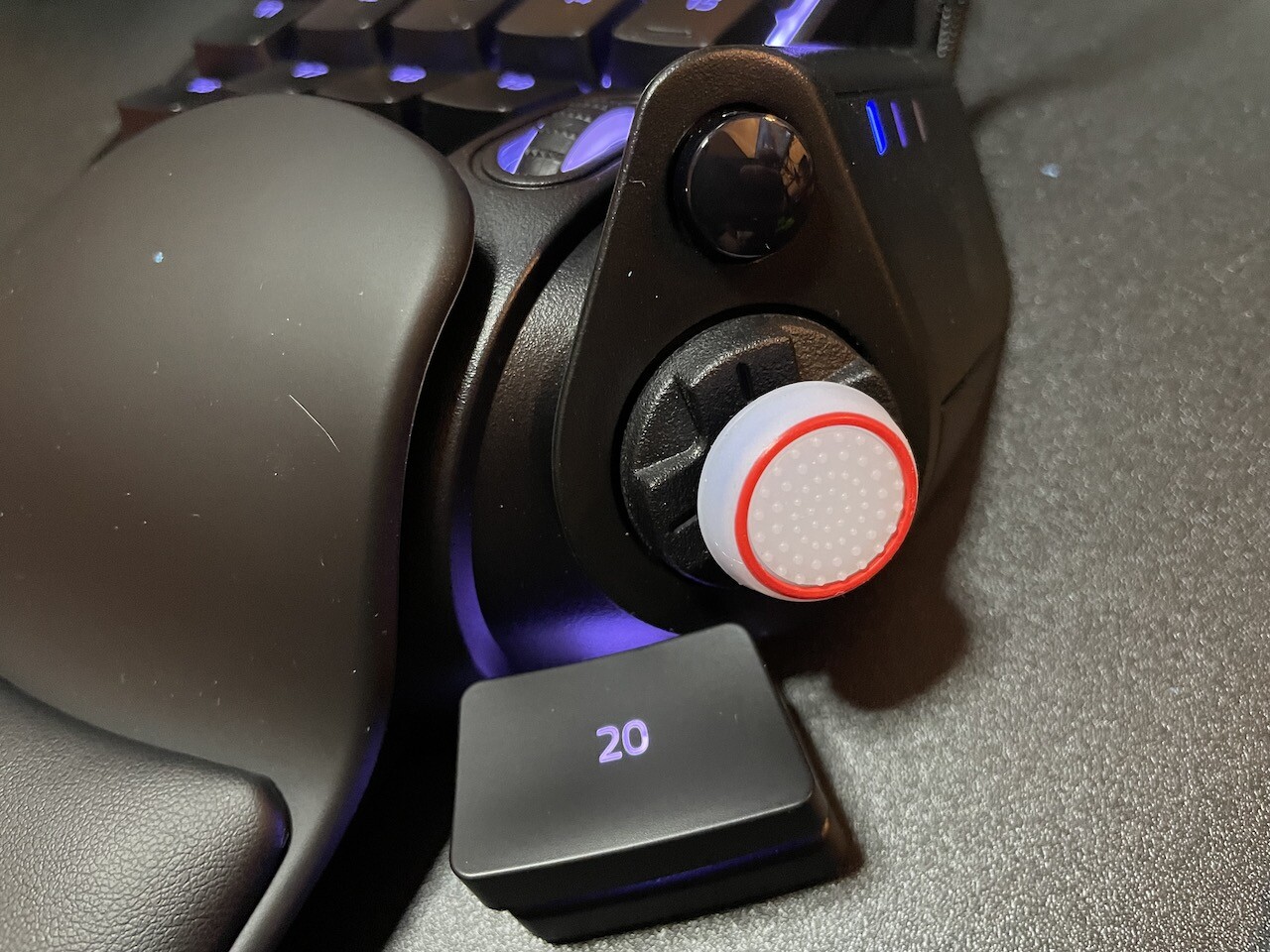 Razer Tartarus thumb joystick pad replacement for comfort and grip accessory