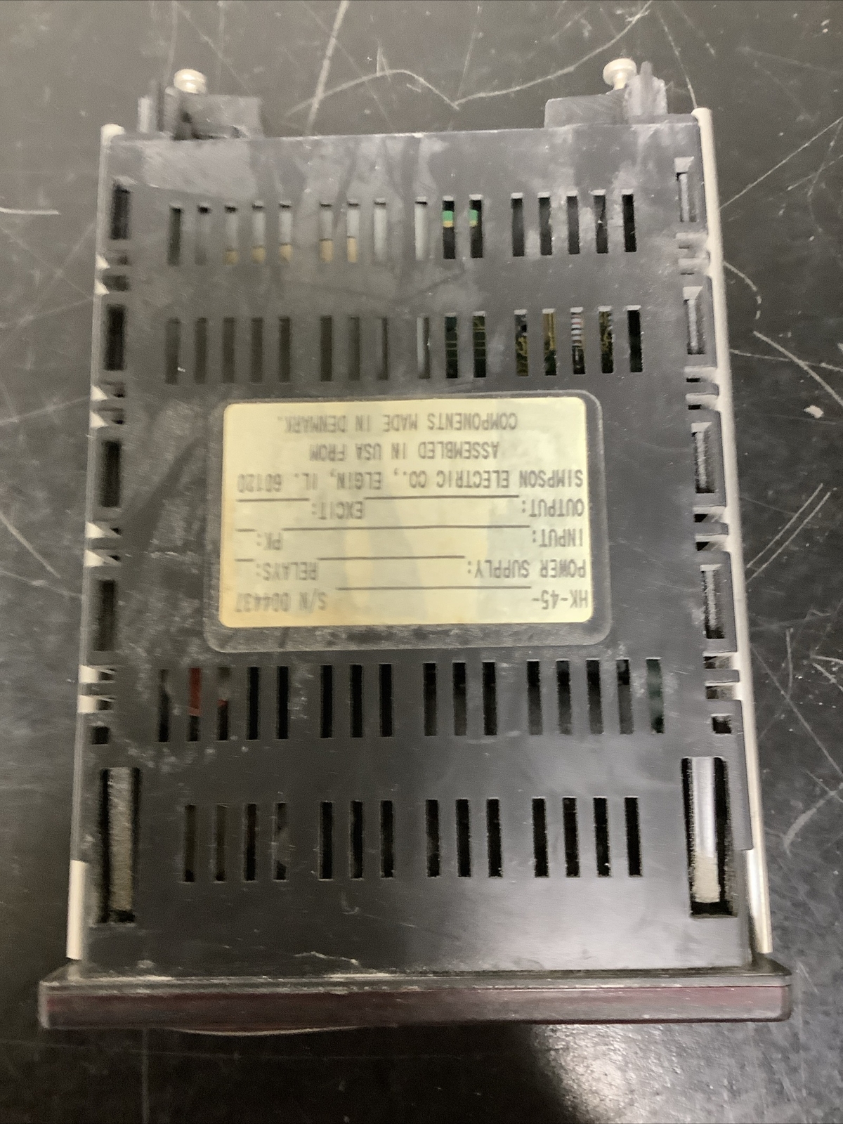 SIMPSON HK-45 TEMPERATURE CONTROL 004437