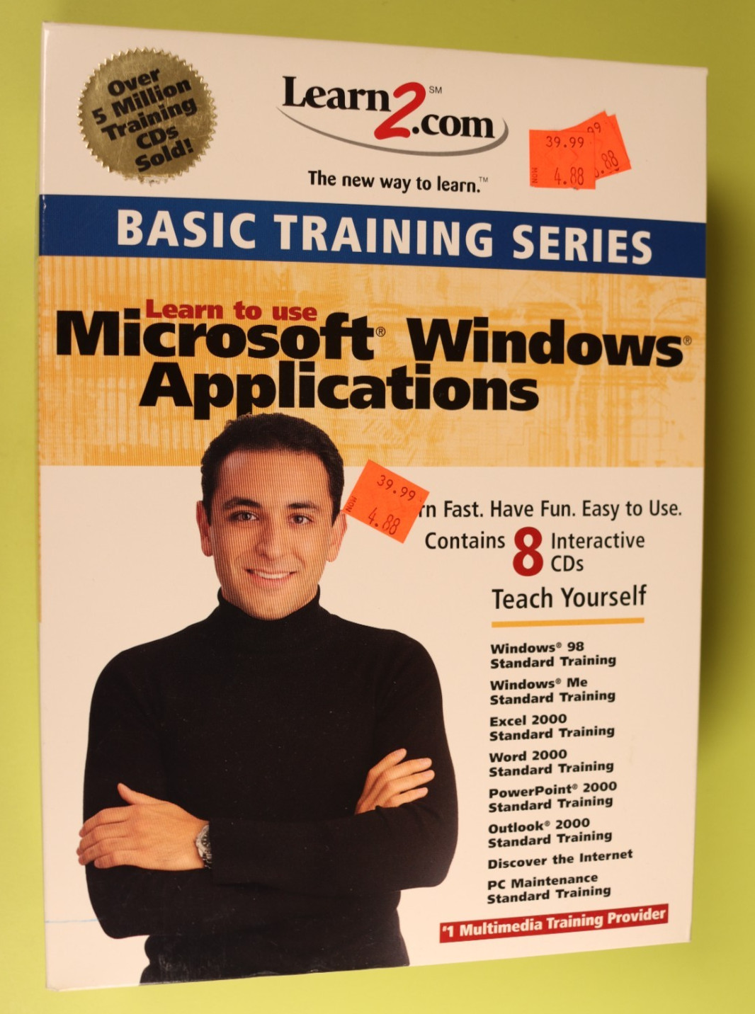 Learn2 Learn to Use Microsoft Windows Applications Windows 95 New Factory Sealed