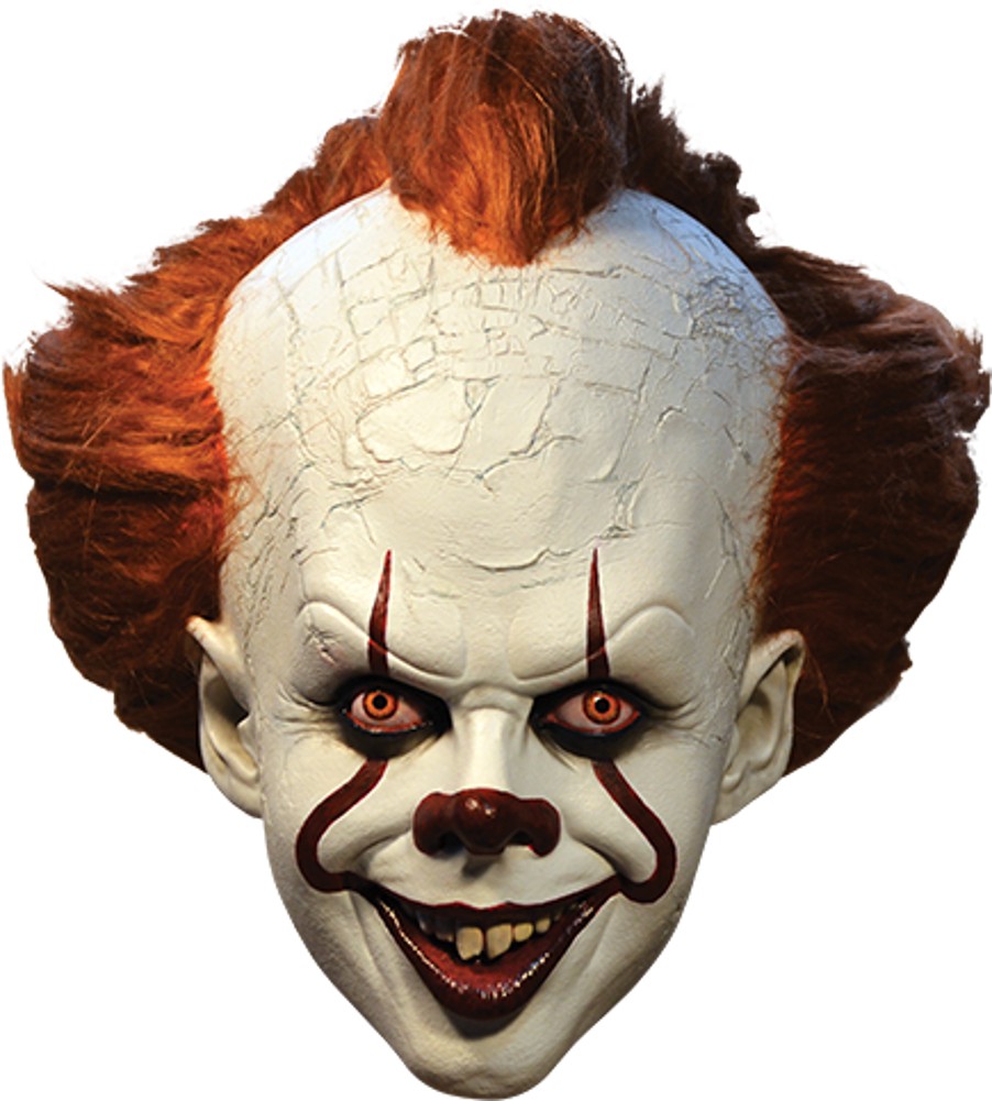 IT Pennywise The Dancing Clown Deluxe Mask Costume Accessory