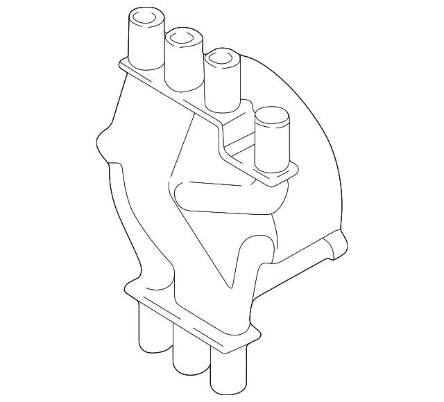 Genuine GM Ignition Distributor Cap 10452459