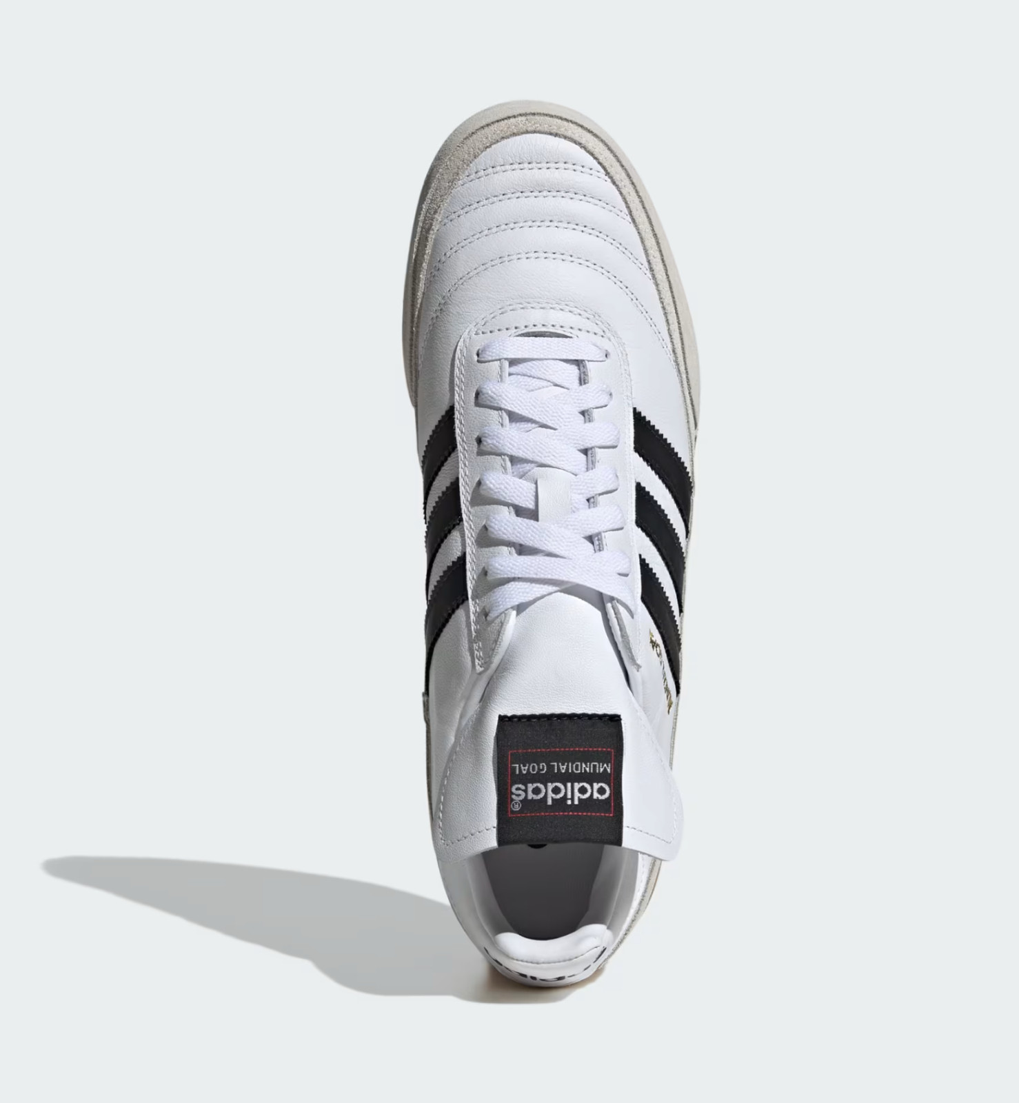 Adidas Mundial Goal Mens White Sneakers Athletic Soccer Shoes ID4047