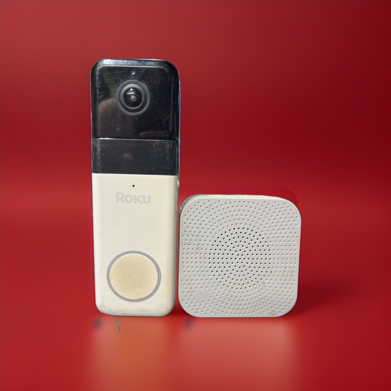 Roku Wire-Free Video Doorbell & Chime with Motion & Sound Detection