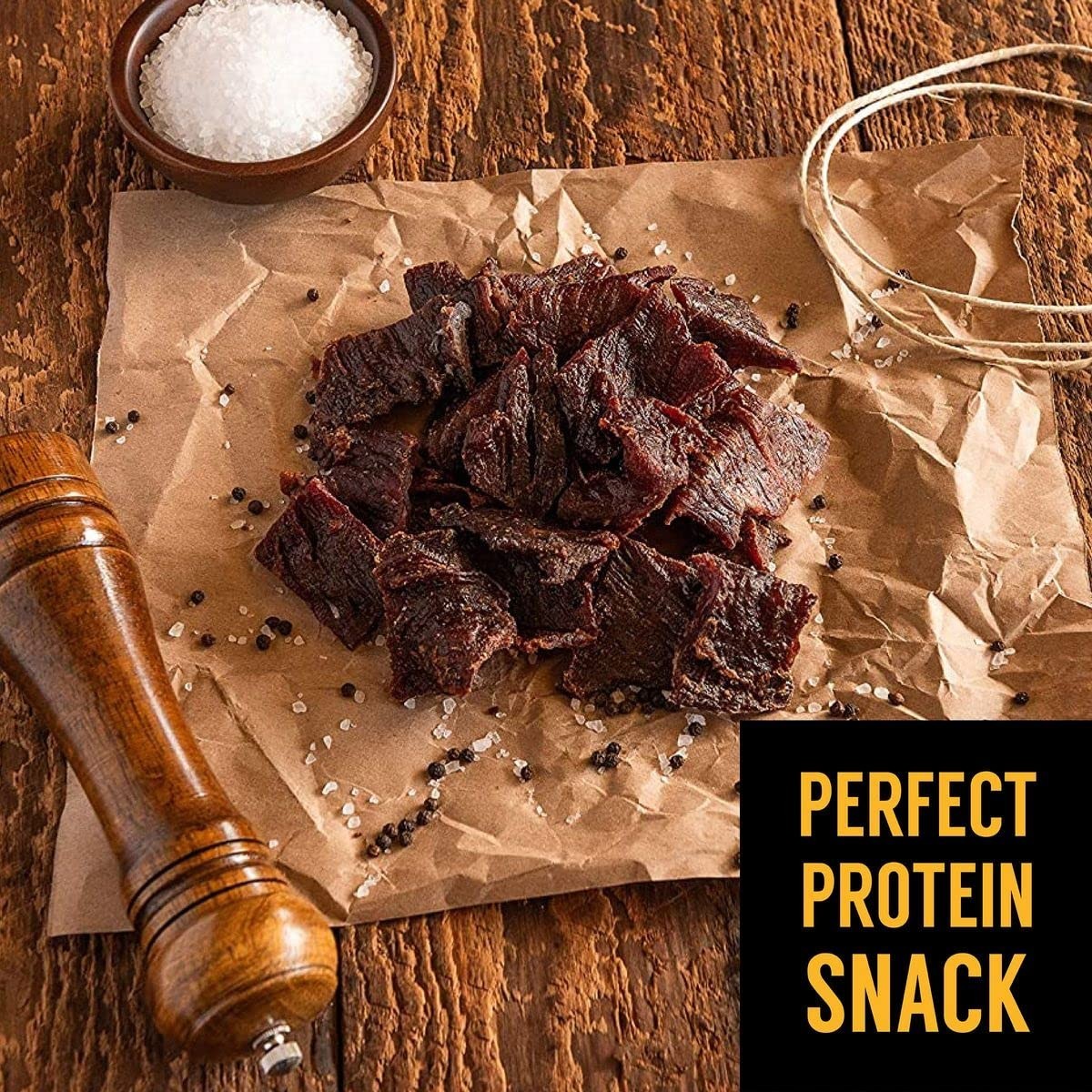 Real Hardwood Smoked Beef Jerky, Old Fashioned, 10 Ounce