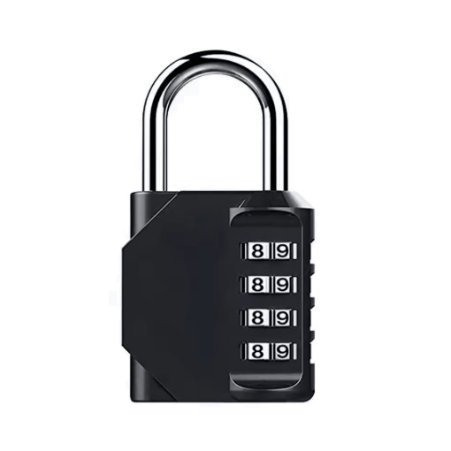 4 Digit Combination Padlock Waterproof Heavy Duty Resettable Outdoor Lock