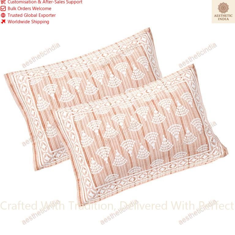 Double Size Sheet Mandala Bedsheet With 2 Pillow Cover Doritos Design