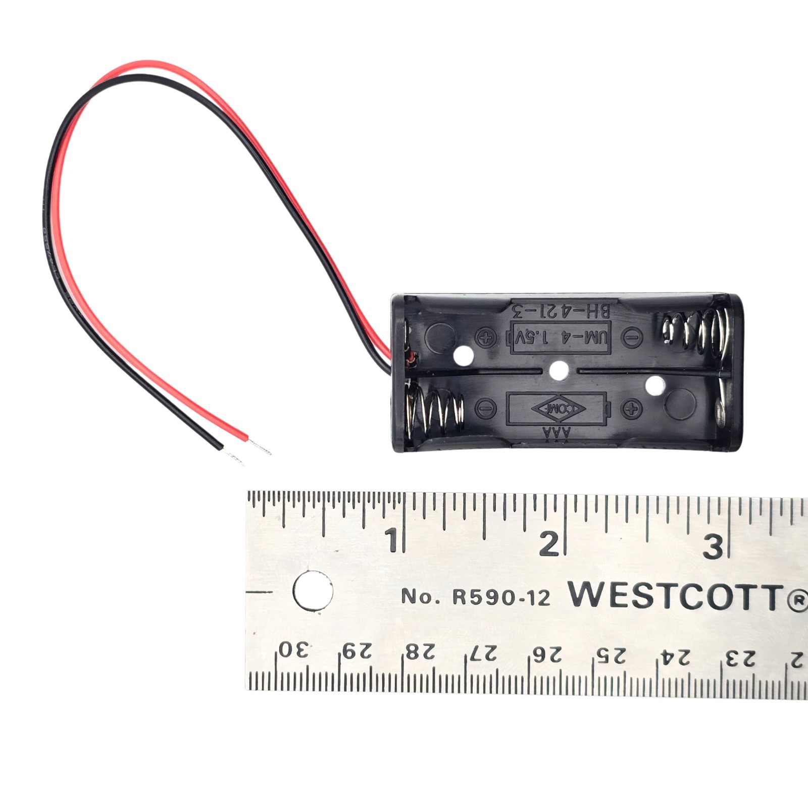 2x AAA Battery Holder 3V w/ Leads Eagle 122-0421 (2 Pack)