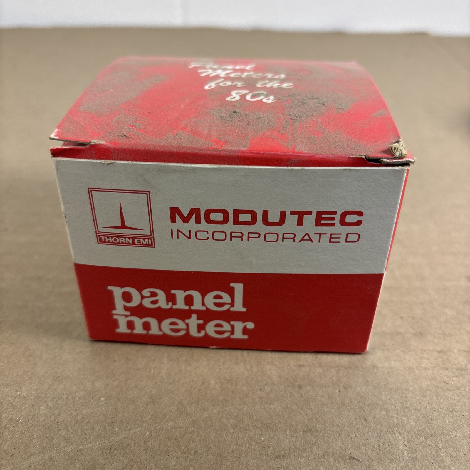 Modutec Black Panel Meter C/N  cB 0-25 NOS Guaranteed