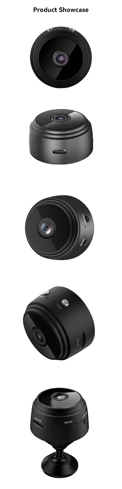 Mini Wireless Record Camera WiFi IP Home Security DVR Night Vision HD USB 1080P