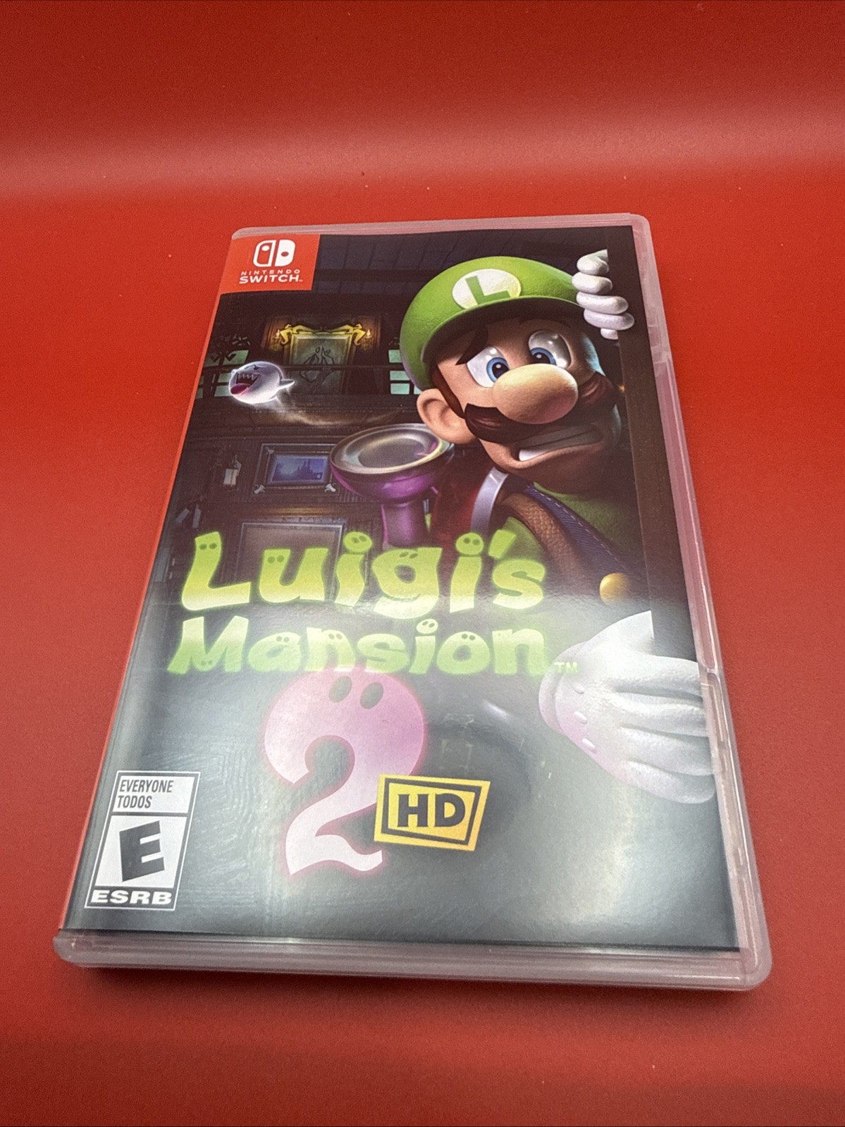Luigi’s Mansion 2 HD Nintendo Switch Case Only NO GAME