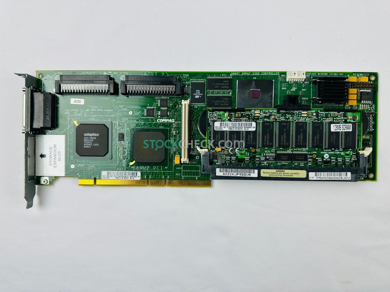 Compaq 010495-001 171383-001 Smart Array 5300 RAID Controller Card