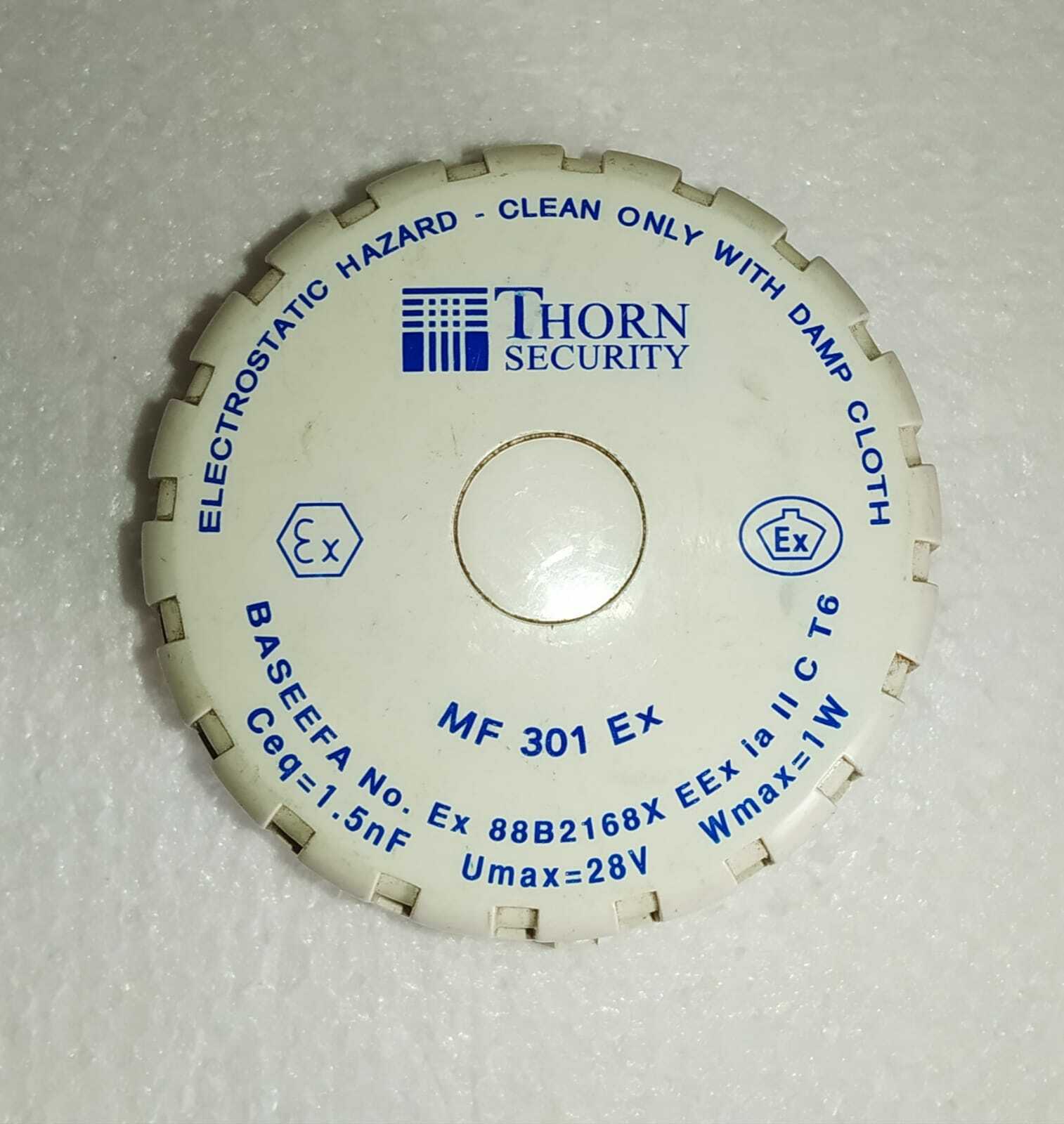 MF301EX IONISATION SMOKE DETECTOR THORN SECURITY LIMITED 516.020.003