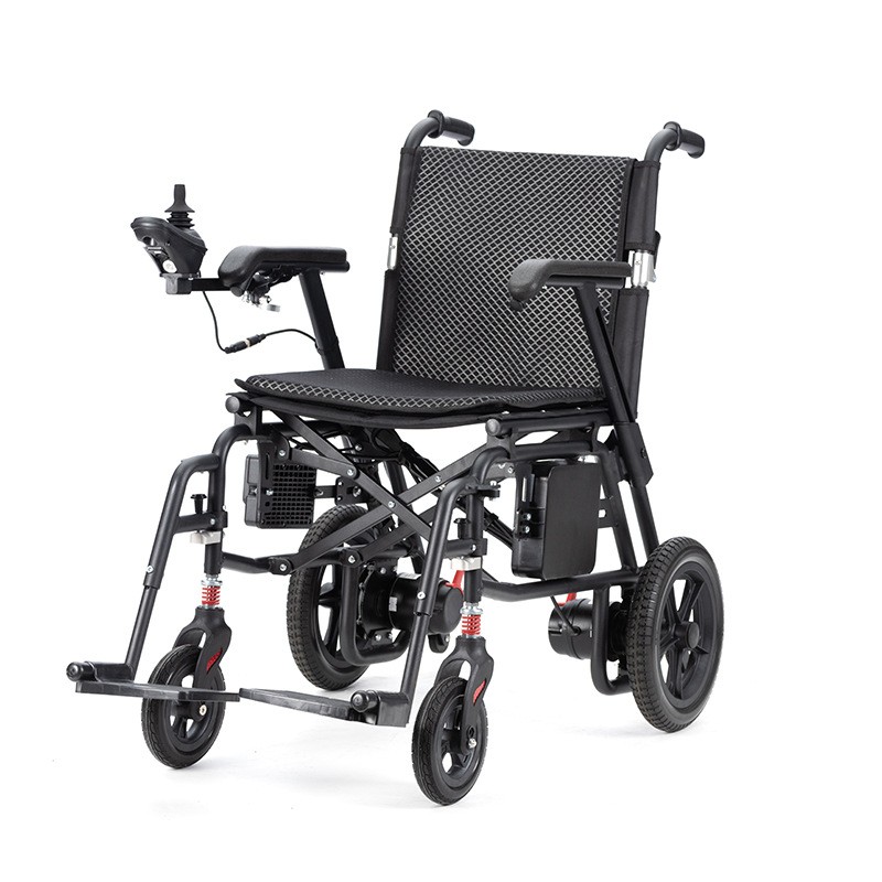Folding Electric Power Wheelchair Mobility Aid Motorized All TerraIn Adults