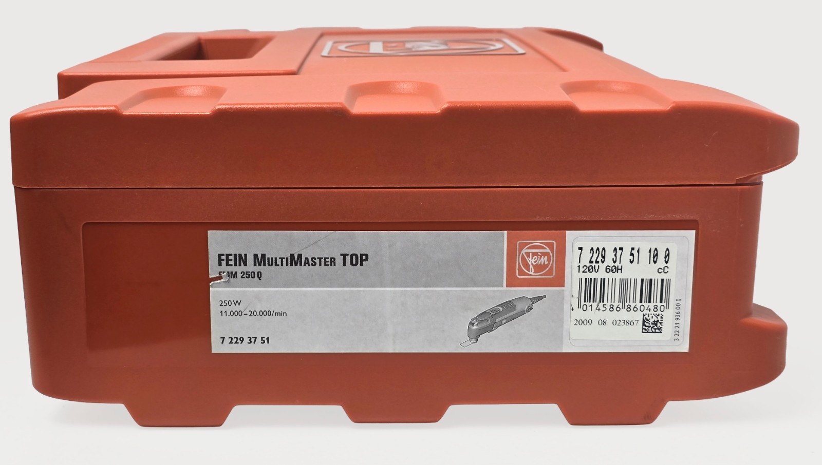 FEIN MultiMaster Top FMM 250Q Multi-Tool with Case & Acc (Virtually NEW)