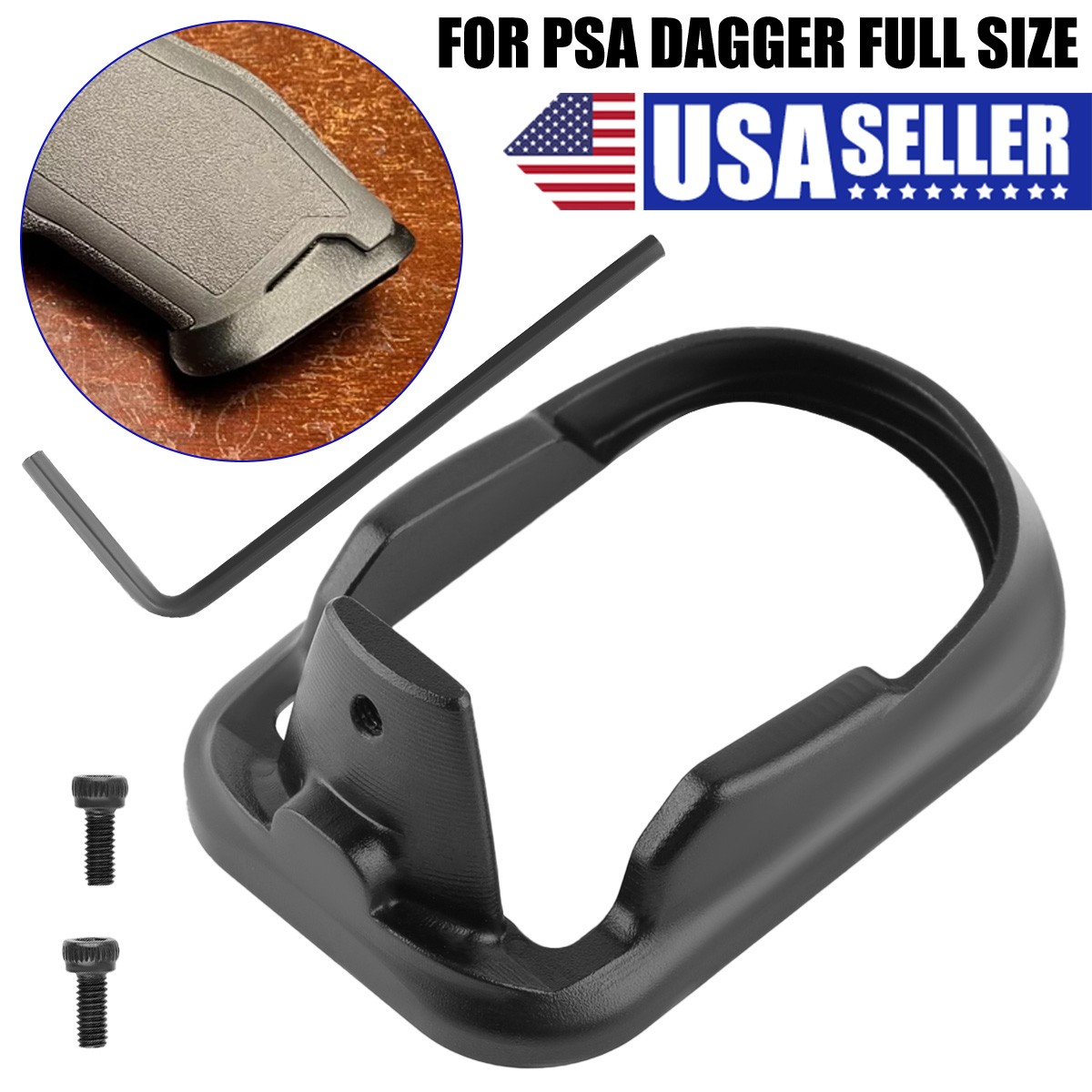 2025  Magwell Base Magazine Alluminum For PSA Dagger Full Size USA