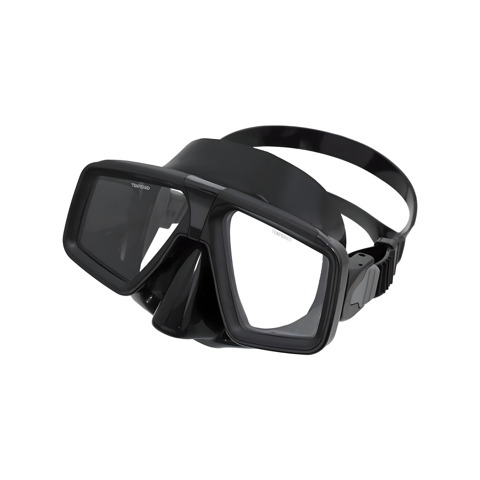 ATACLETE Low-Volume Buds Twin Lens Dive Mask for Scuba Diving, Snorkeling, an...