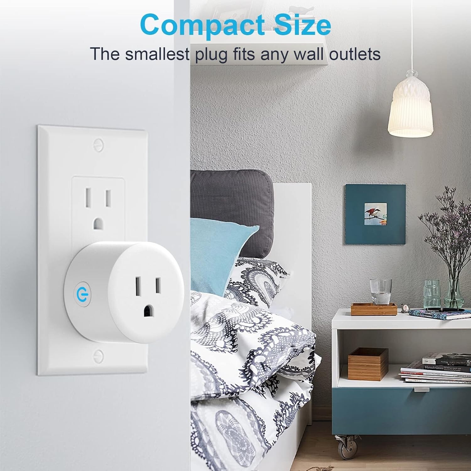 Enchufes Inteligentes Wi-fi Outlet 4 Pack - Enchufes Inteligentes Que Funcio...