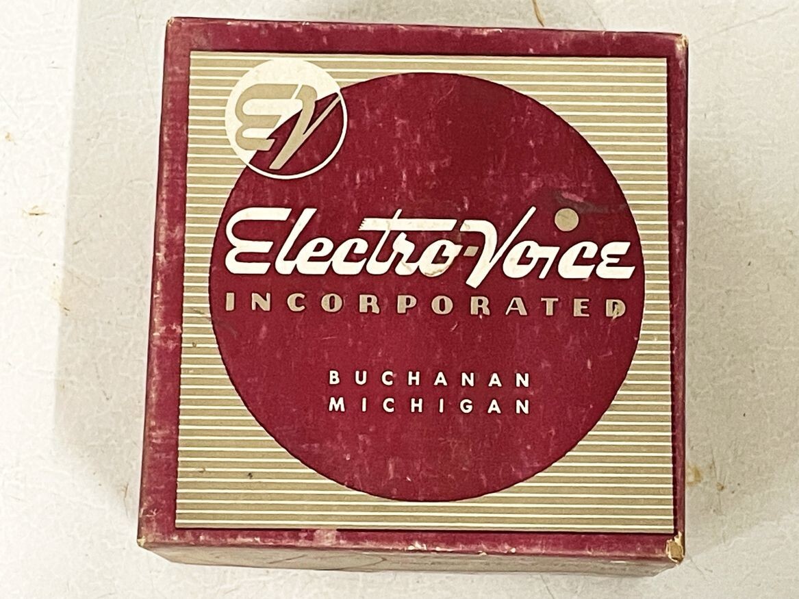 Electro Voice Microphone Transformer Mod. 503 for Mod 20 & 22 magnetic mic , NOS