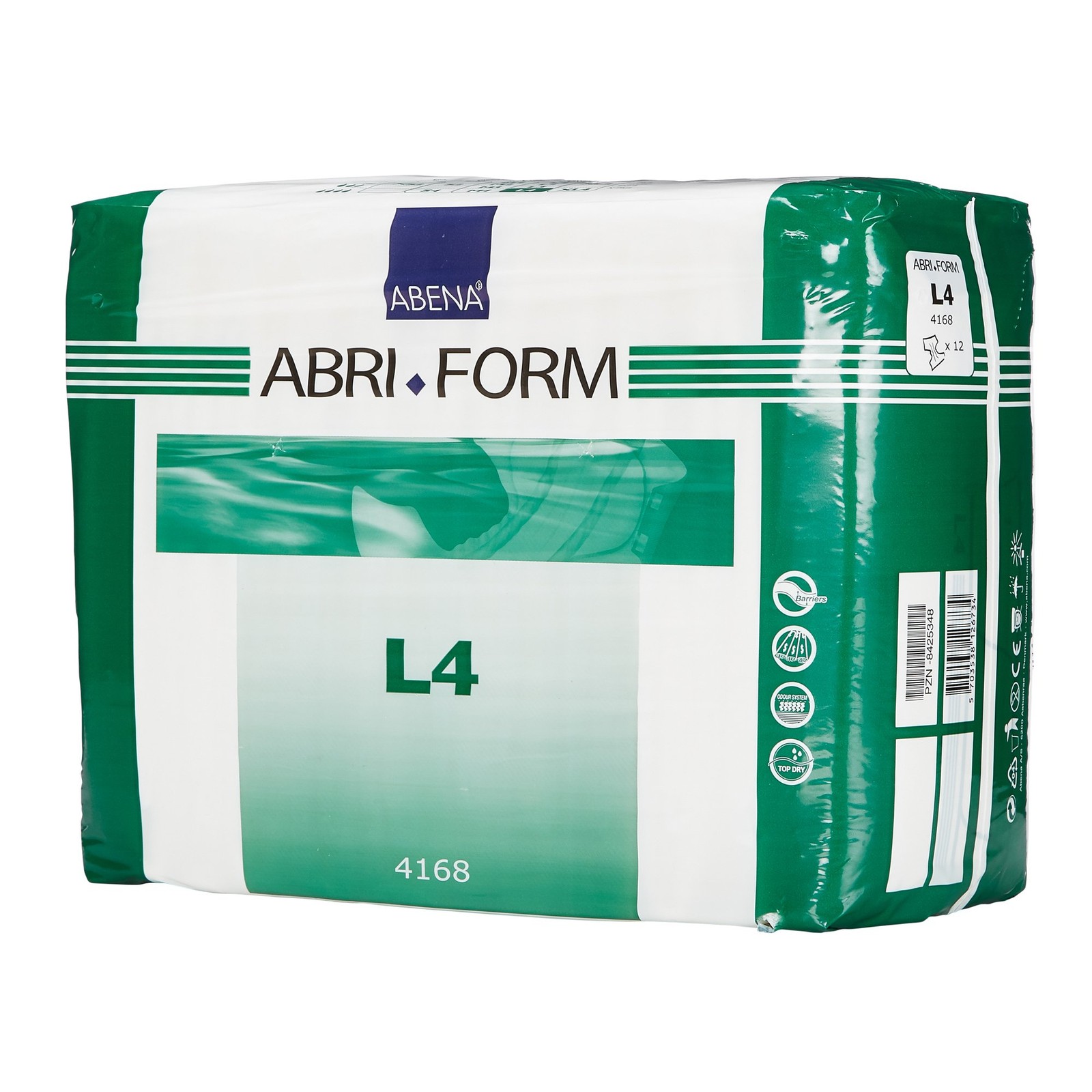 Abena Abri-Form Comfort L4 Incontinence Brief L Contoured 4168 47 24 Ct