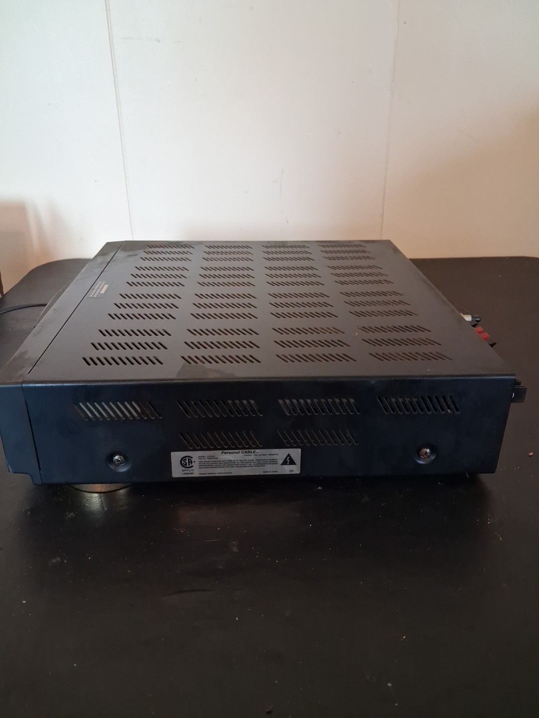 Uniden Videopal Videocipher RS Order Recorder Satellite Receiver - Powers On