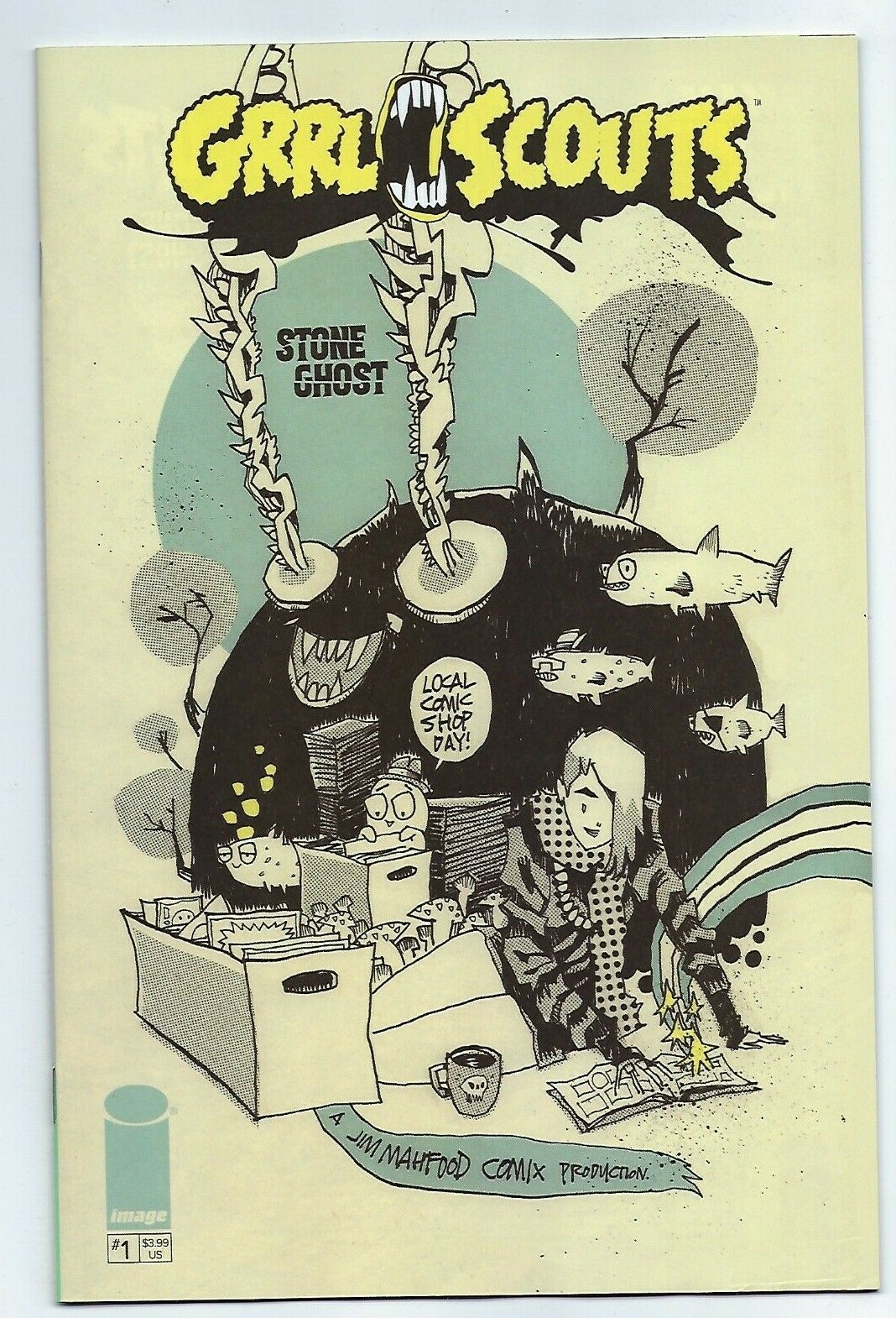 Image Comics GRRL SCOUTS STONE GHOST #1 first printing LCSD variant