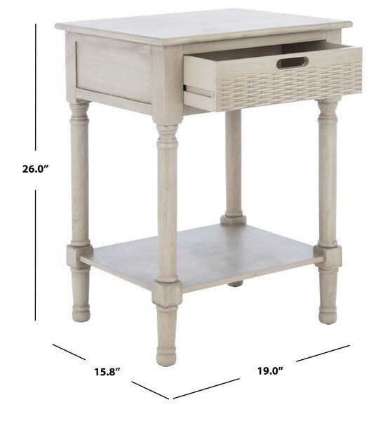Safavieh Landers 1 Drawer Accent Table, Reduced Price 2172714815 ACC5708D