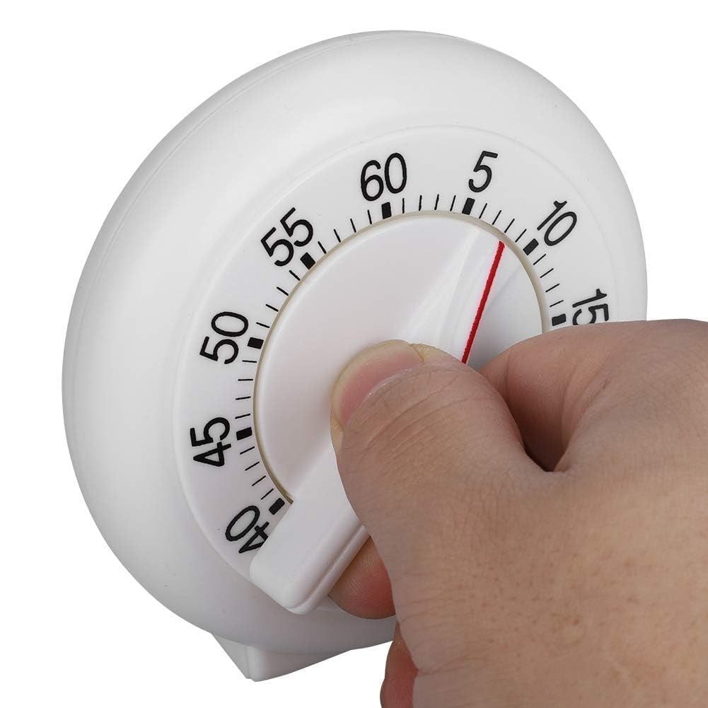 2 Pcs Kitchen Timers for Cooking, 60 Minutes Kitchen Timer Manual Countdown T...
