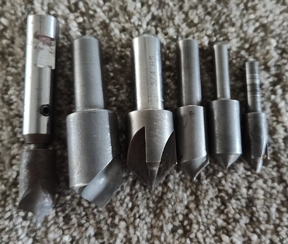 RANDOM CHANFER TOOLS 6 PIECES