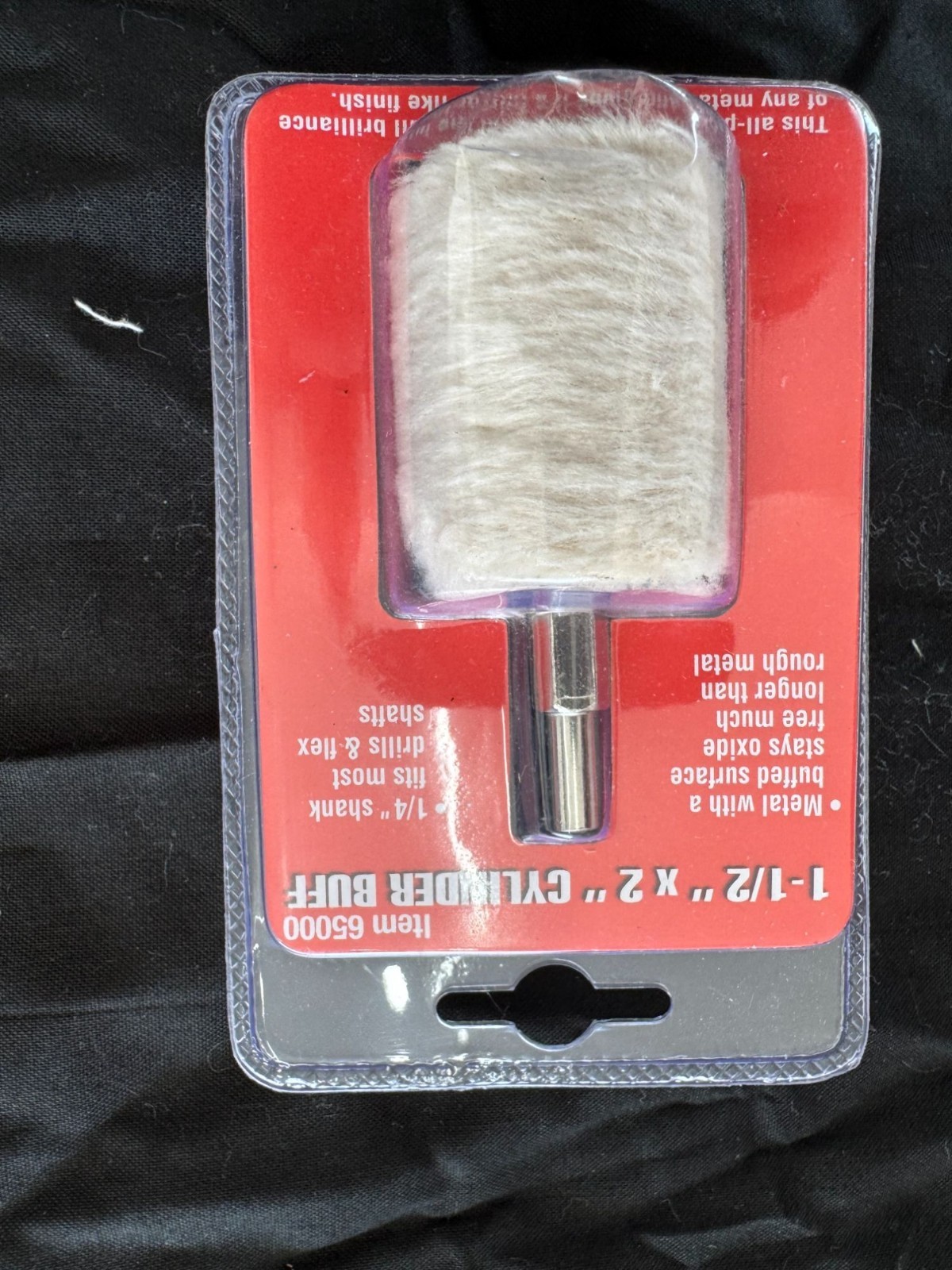 Lot of 100% Cotton Buffing Set For Metal Polishing Includes Tapered & Cylinder