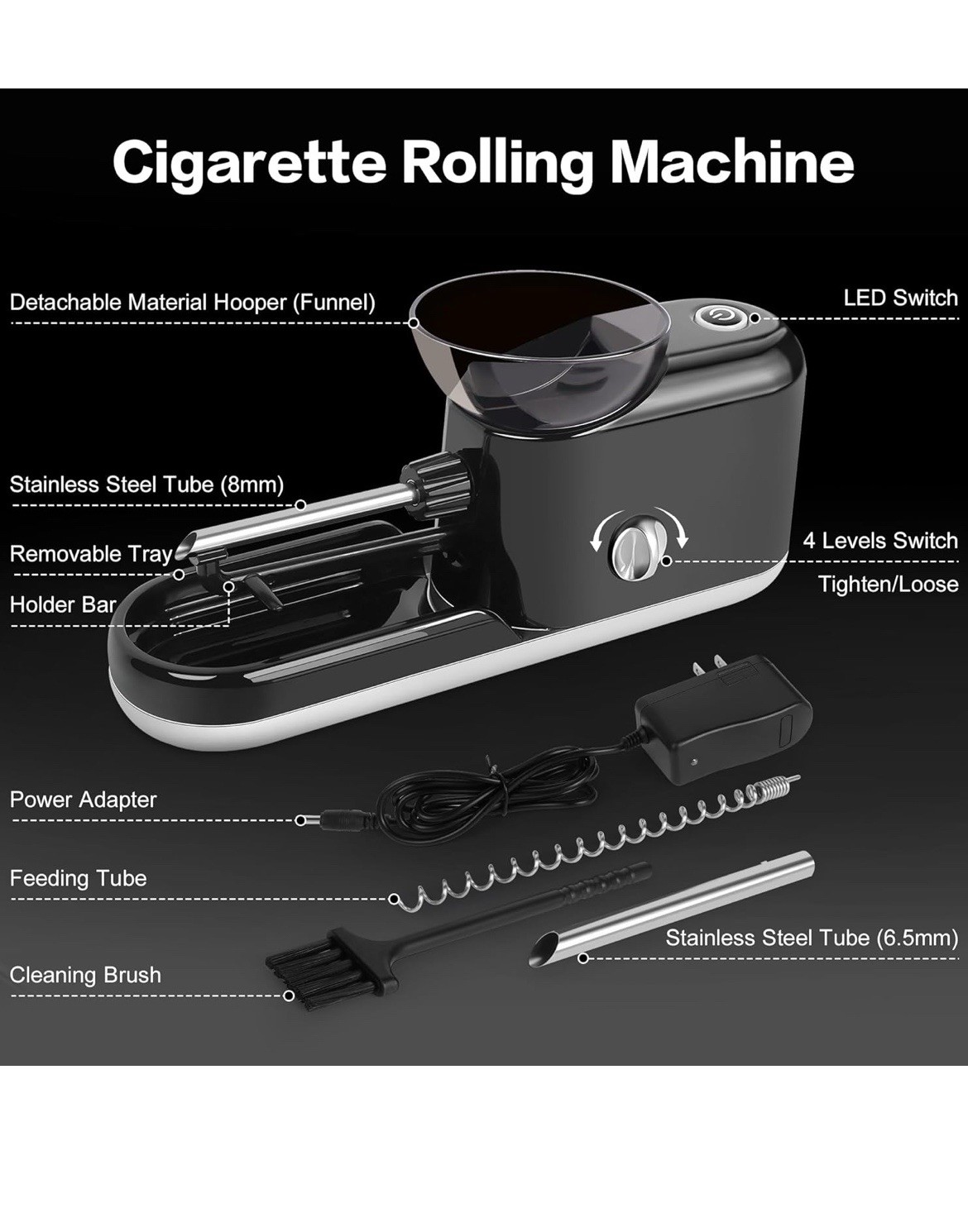 Plastic Cigarette Rolling Machine -