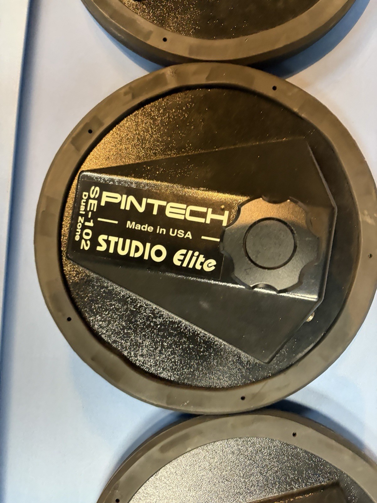 4 Pintech SE-102 Dual Zone Studio Elite Electronic Drum And Mount with cables