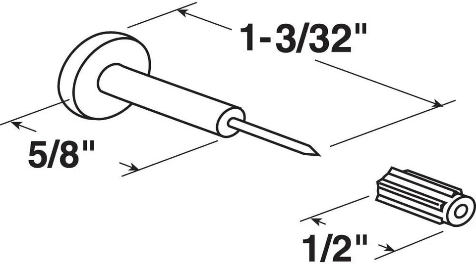 Push Pins for Window Grids