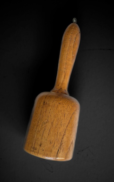 Vintage Wood Carving Woodworking Mallet