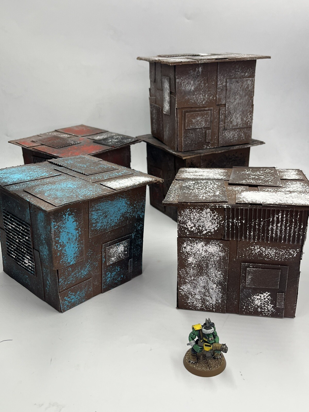 Wargaming Terrain Scrap Hutts Building Compatible With Necromunda/Warhammer 40k