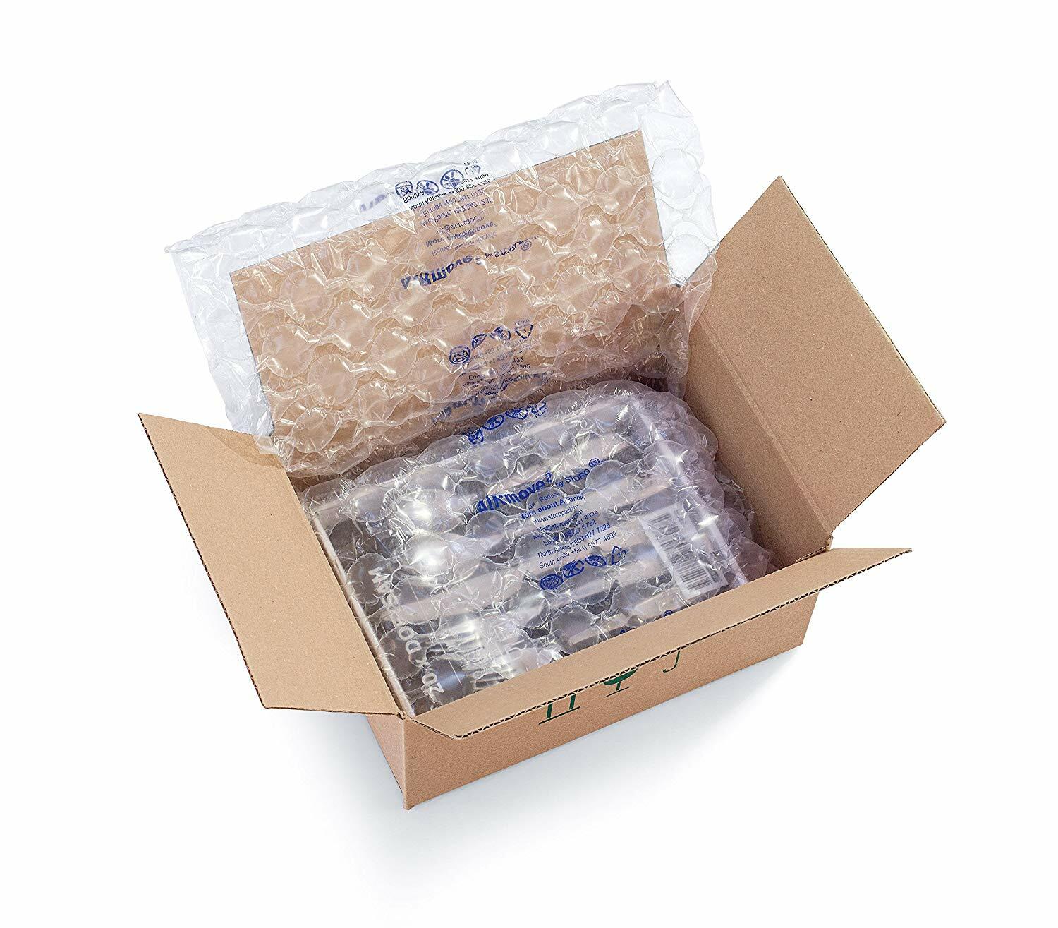 Air Pillow Cushion Bubble Maker Wrap Film 1/2” Big Air Bubble 12 Inch x 918 Ft