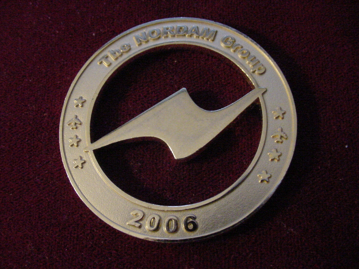 USN USAF US ARMY THE NORDAM GROUP CHALLENGE COIN 2006