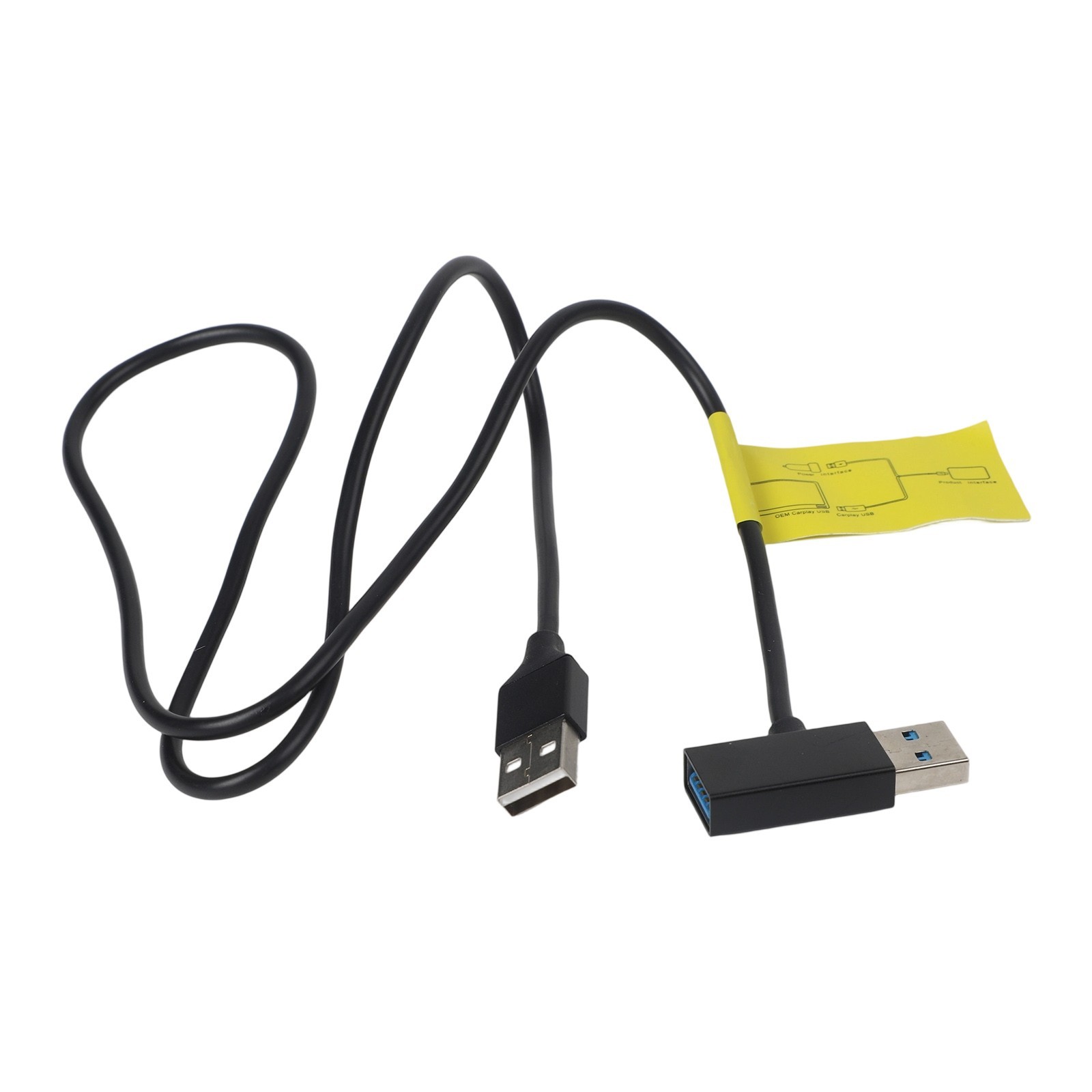 USB Splitter YCable for Power Data Use in For Android Auto For Carplay