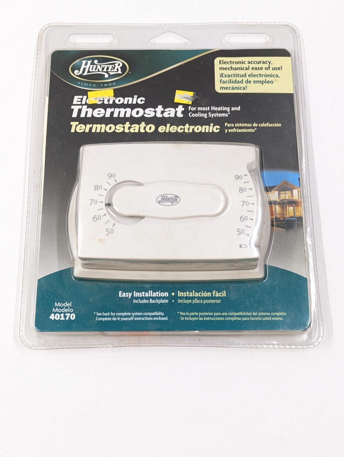 Hunter Electronic Thermostat Heating Cooling Systems 40170 NEW SEALED!