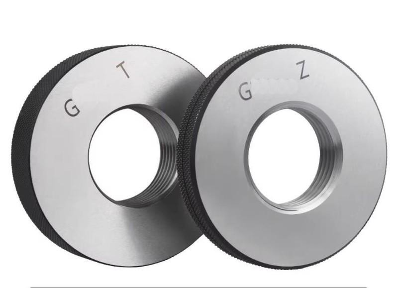 1set G1/4-19 Pipe thread ring gauge BSPP External Straight thread Measuring gage