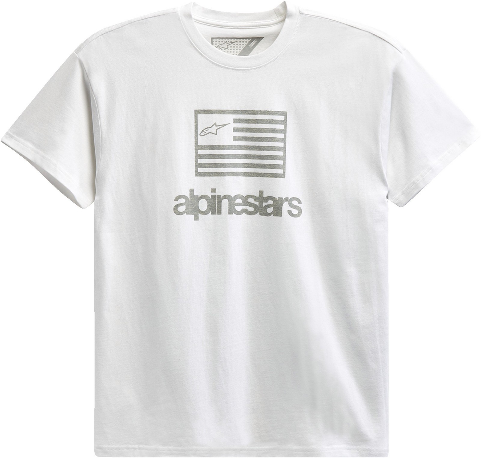 Alpinestars Flag Mens Short Sleeve T-Shirt White