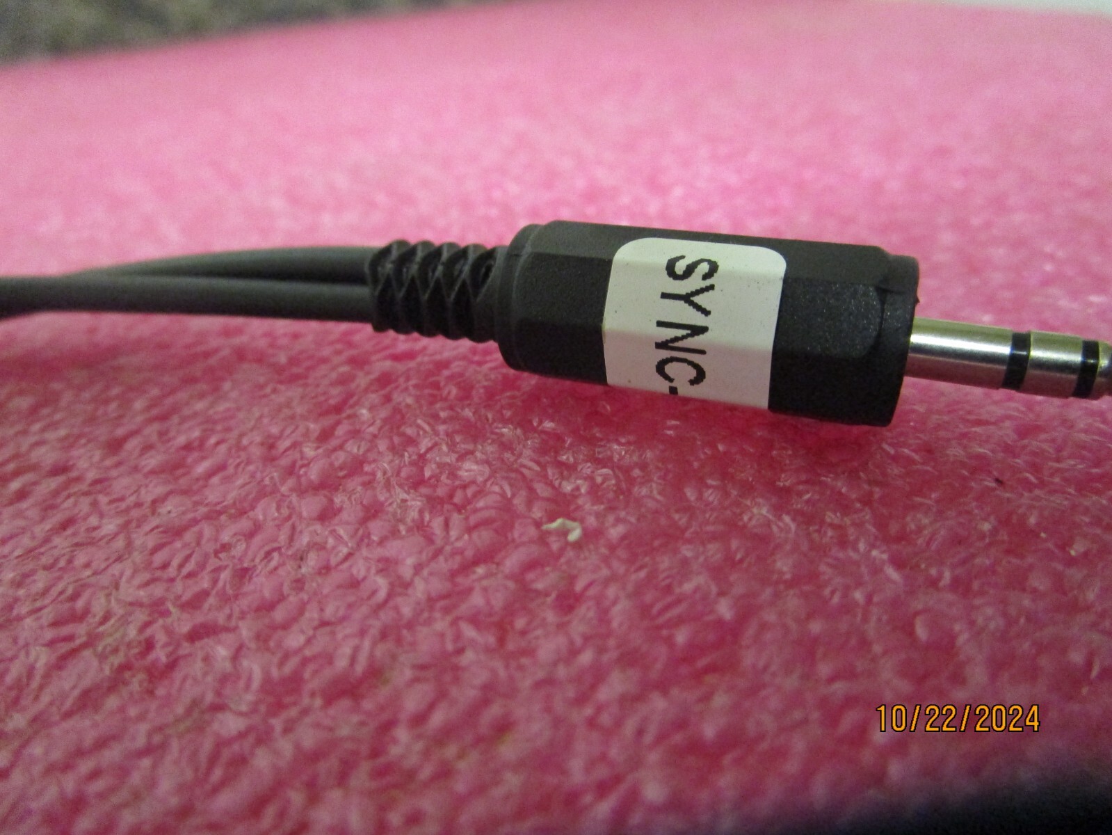 Zeiss Microscope Cable Sync In-Out to Transmitted & Reflected
