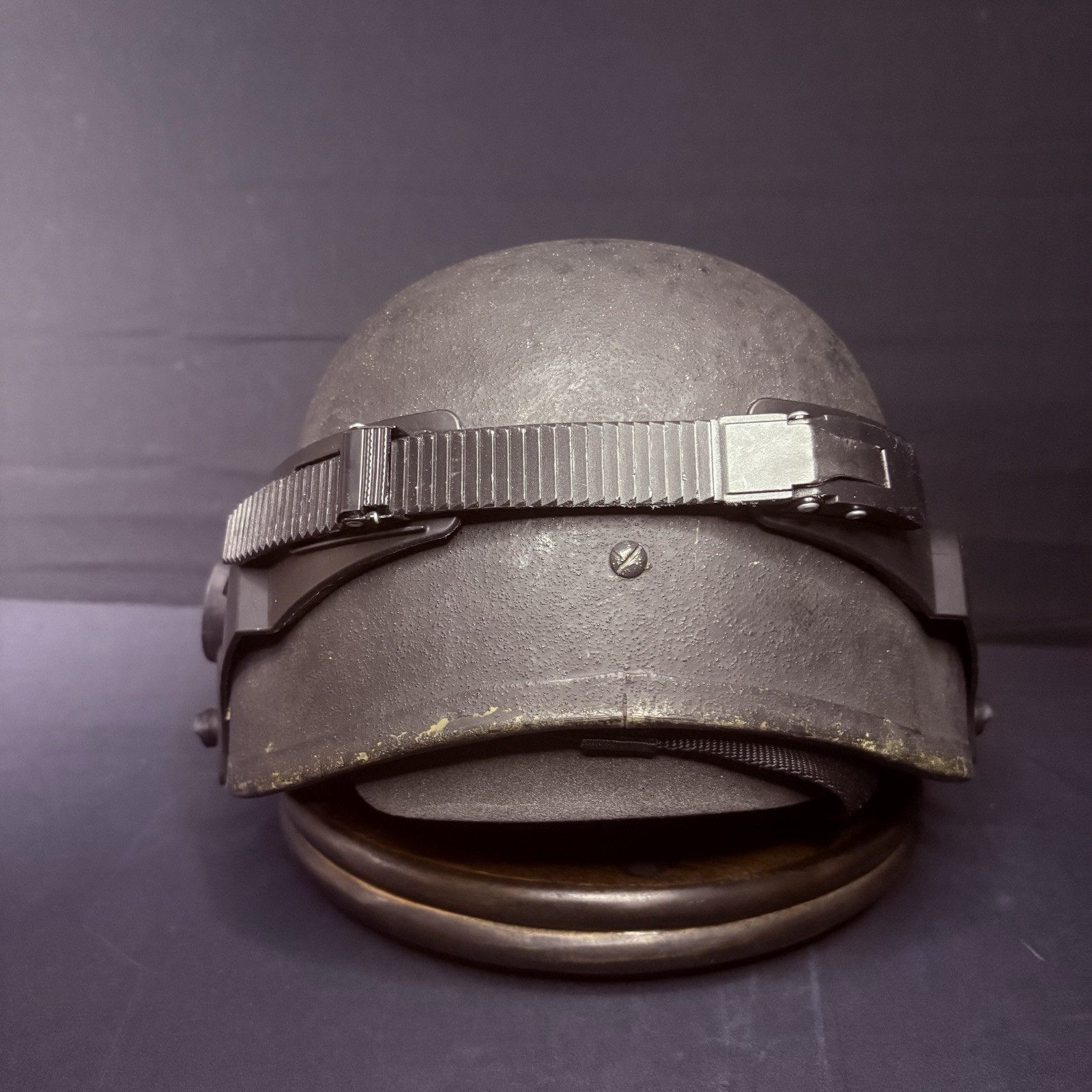 Aetco 3A IIIA Ballistic Helmet Size Large Bullet Proof w/Removable Face Shield