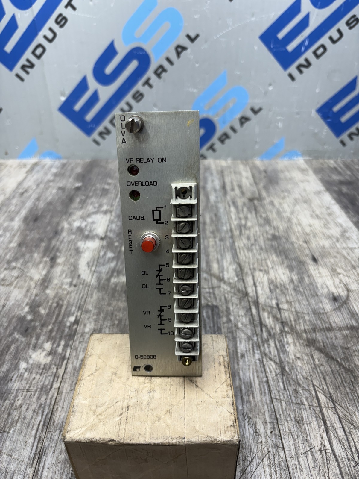 RELIANCE ELECTRIC 0-52808 OVERLOAD VOLTAGE RELAY MODULE