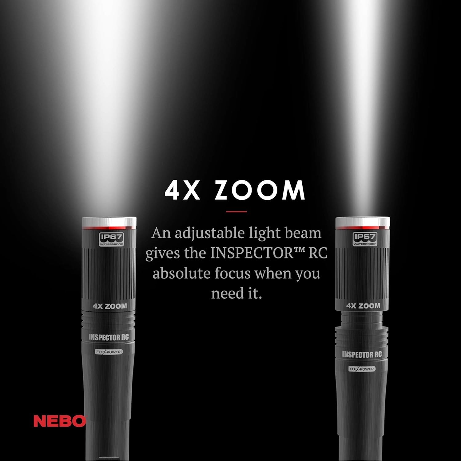 Nebo Inspector RC 6810 Penlight Rechargeable & Waterproof 3 Light Modes