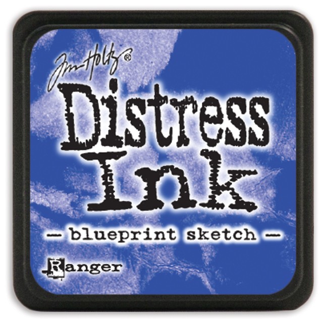 Ranger DMINI-47346 Distress Mini Ink Pad-Blueprint Sketch
