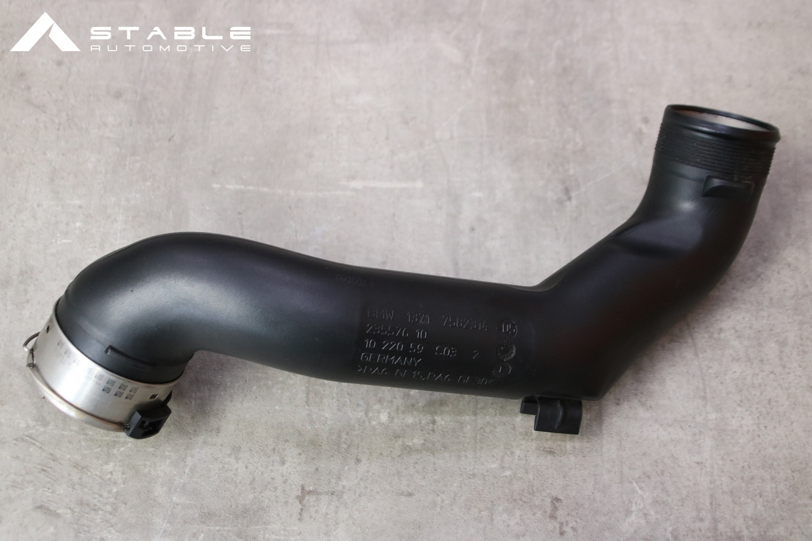 BMW F01 F10 F11 F12 F13 N55 AIR INTAKE INLET TURBO INTERCOOLER HOSE PIPE 7582314