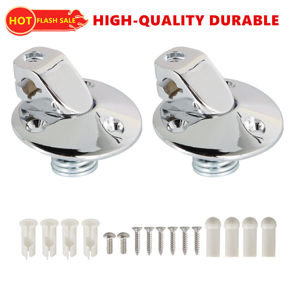 Labwork Sunvisor Support Brackets Kit Chrome For 1967-1969 Camaro Firebird 14PCS