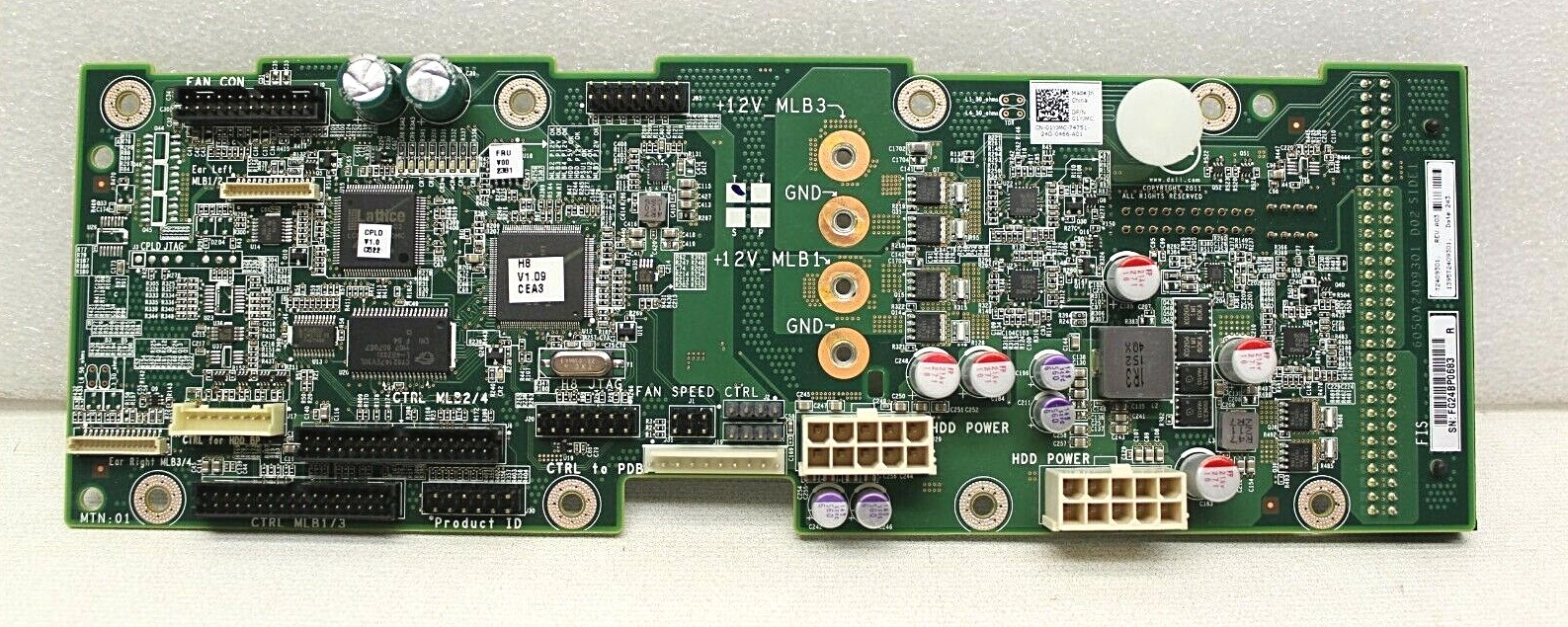 1YJMC NEW Dell Poweredge C6220 Power/Fan Distribution Control Board  01YJMC NEW!